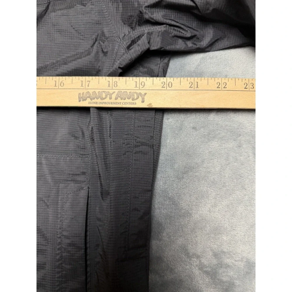 Patagonia Men's Size Small Torrentshell H2NO Black Hooded Rain Jacket Branded